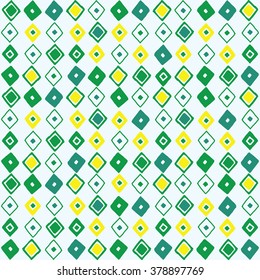 Pattern with rhombus. Geometric pattern with monochrome rhombus.