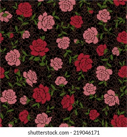 pattern of rose,