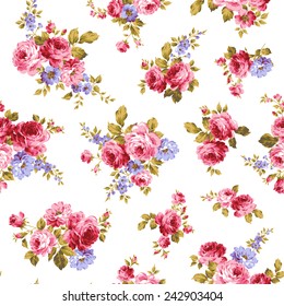 Pattern Rose Stock Vector (Royalty Free) 242903404 | Shutterstock