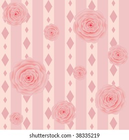 pattern with roses