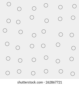 Pattern rounds. Monochrome minimal, geometric. Can be used as wrapping paper or texture for clothes.