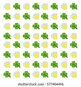 pattern Saint Patrick's Day
