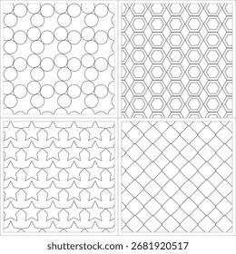 Pattern Sample Circle with much  patterns