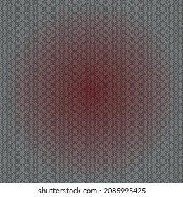 Pattern sample with geometry object in a dark topic