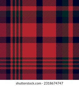 Pattern in a Scottish cage for Christmas and New Year designs. Blue, red, green, yellow. Classic plaid plaid for flannel clothing.