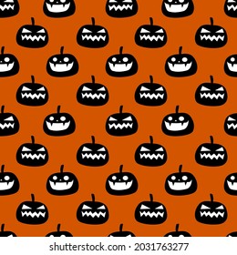 Pattern : Seamless background with Halloween pattern. wrapping paper, website banner
