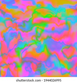 Pattern seamless background texture, vector trendy holographic, pastel multicolored, color vibrant gradient backdrop, pastel blurred marble modern design, neon hologram, vivid, bright, pink, blue