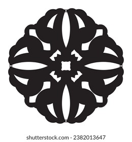 Pattern seamless beauty for batik or logo icon