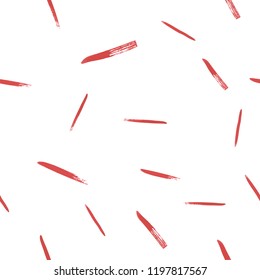 Pattern seamless with brush strokes. For your design.