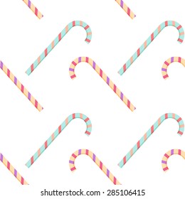 pattern seamless candy striped vector