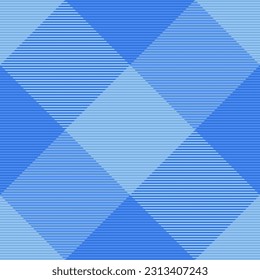 Pattern seamless check of plaid vector tartan with a texture background textile fabric in blue and blueberry colors.