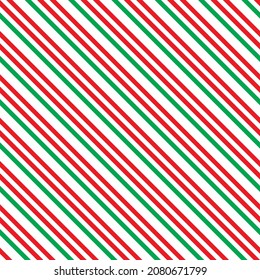 Pattern seamless christmas red and green for paper gift fabric background etc.