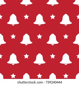 Pattern seamless christmas theme for wallpaper, vector illustration