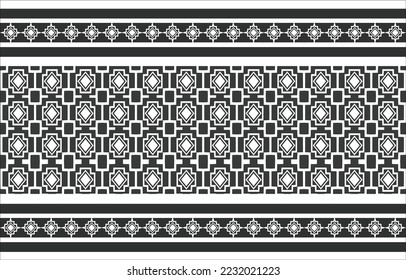 Pattern seamless color oriental. seamless pattern. Design for fabric, curtain, background, carpet, wallpaper, clothing, wrapping, Batik, fabric,Vector illustration. pattern style.Geometric ethnic