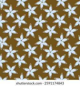 Pattern Seamless Design Art Floral Illustration Vector