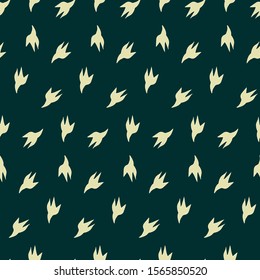 pattern seamless detail intricate art bird inspired blue white dark background 
