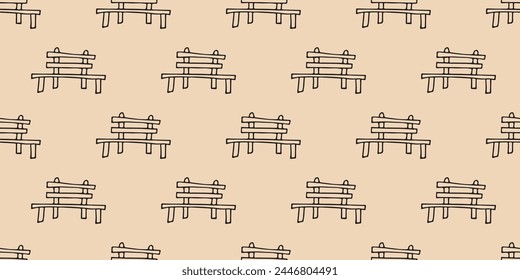the pattern. seamless pattern. drawing. doodle. camping. trip. textiles. background. black lines. fire. nature. food. barbecue. fishing. a beautiful pattern. seamless.