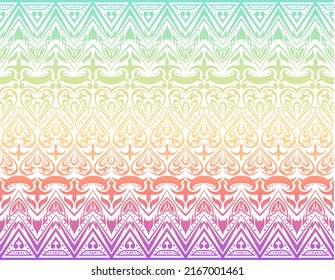ÉTNICA SIN PALABRAS DE PATRÓN CON COLOR PASTEL 