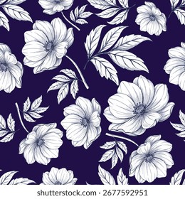 PAttern Seamless fabric textile flower blossom NAture Flolar design art illustration