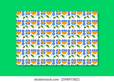 pattern seamless floral geometric with white background for background or wallpaper