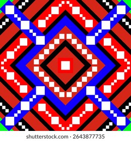 pattern, seamless, geometric, abstract, colorful, design, retro, background, vector, texture, decorative, style, art, shape, illustration, modern, wallpaper, digital, square, triangle, symmetry, vibra