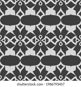 Patrón sin soldadura geométrico abstracto étnico estilo de ilustración vectorial para telas de fondo alfombra de fondo de telas envolver cerámica de tela de Batik