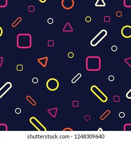 pattern seamless geometric and background wallpaper with vector design