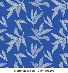 pattern seamless line art polka dot flower leaf
