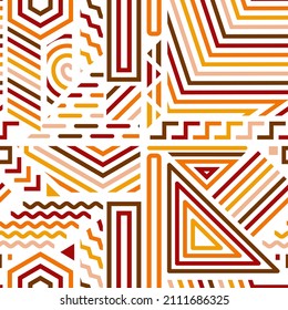 pattern seamless line full color