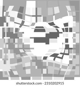  Pattern seamless monochrome in gray tones. Background, tracery.