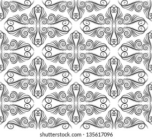 pattern seamless with ornaments
