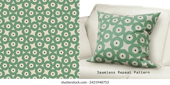 Pattern Seamless Repeat Pattern for Fabric textile, cushion cover, tile, wallpaper, background, gift, wrapping paper.