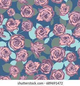 pattern seamless of rose