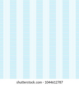 Pattern seamless stripe vertical and horizontal with blue tone. Design geometric stripe for background image or fashion minimalist design, fabric, textile, wallpaper, wrapping etc. Abstract vector.