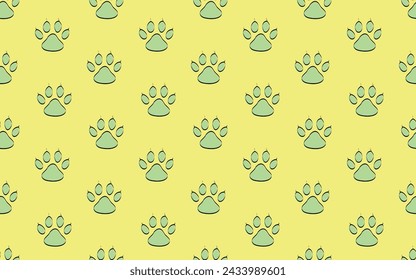 the pattern. seamless pattern. textile. wallpaper. background. pattern. seamless. ecology. trees. trace. minimalistic pattern. vector.