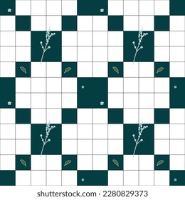 The pattern is seamless. Tile flowers mazayka.