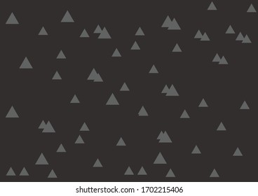 pattern seamless triangle black design element print 