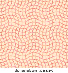 Pattern with seamless vector colorful ornament. Modern stylish geometric background with repeating elements