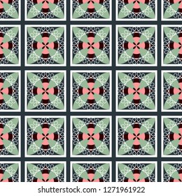 . Pattern seamless , vector illustration. Pattern in abstract style.