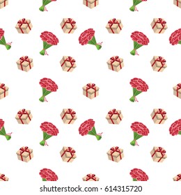 Pattern seamless vector illustration. Concept background picture