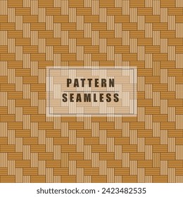 Pattern Seamless weave bamboo repeat