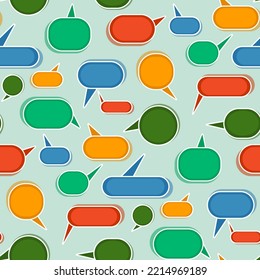A pattern from a set of colored dialog pop-ups. Cloud for text, thought, prices, numbers, stocks. 