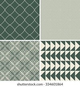 Pattern set with decorative ornament