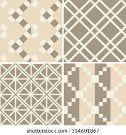 Pattern set with decorative ornament