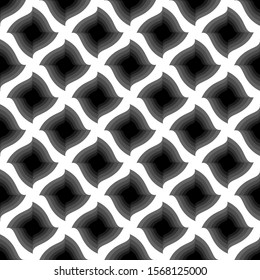 Pattern of shades of black. Seamless background. Fashion design.