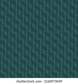 Patrón en tonos azules, con rayas onduladas entrecruzadas. Textura de tapiz abstracta. Diseño con elementos geométricos para papel pintado o algunos textiles.