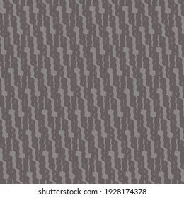 Patrón en tonos azules y violetas, con tiras temblorosas y ligeramente inclinadas. Diseño textil.
