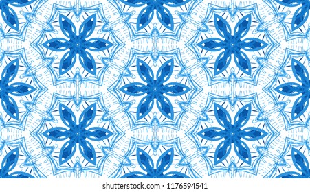 The pattern of the shades of ice. Snowflakes.