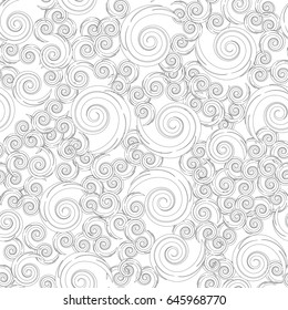 Pattern of the sheepskin