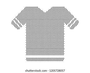 Pattern Silhouette of a Shirt Icon